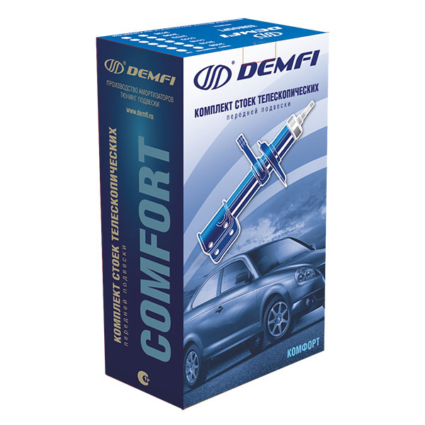 Стойки для Lada VESTA передней подвески газонаполненные ДЕМФИ (СЕРИЯ КОМФОРТ) (2шт)