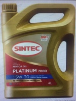 Масло Sintec Platinum 7000 5W30 Api SP Acea С2/С3 синт.1л. М+